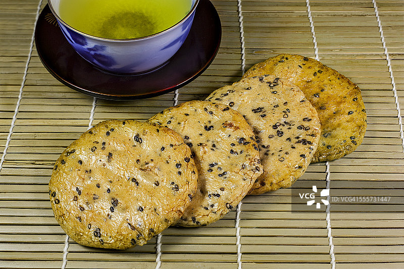 煎饼与茶图片素材