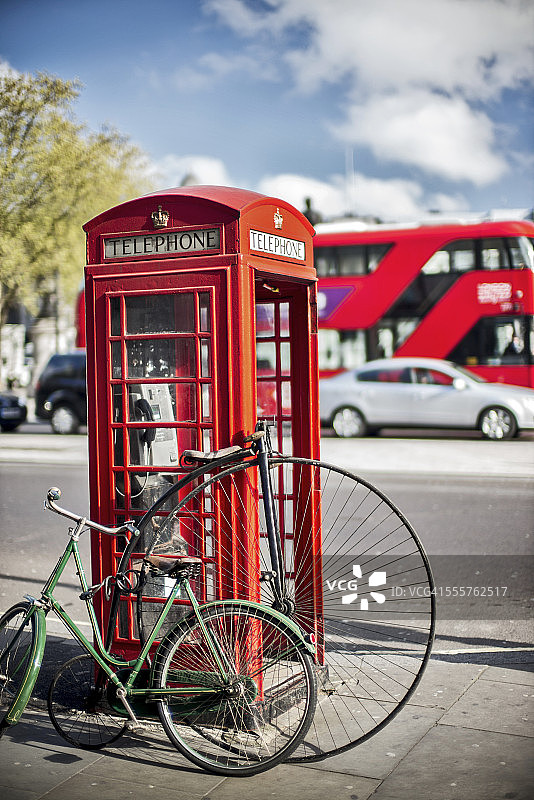 春天的复古伦敦图片素材