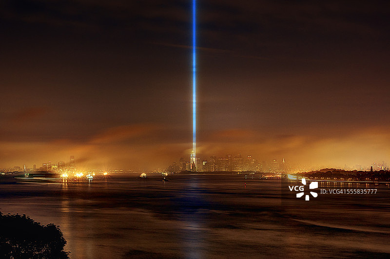 光之致敬图片素材