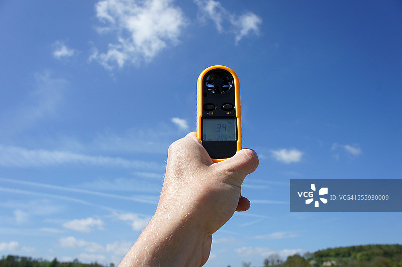 检查风速图片素材