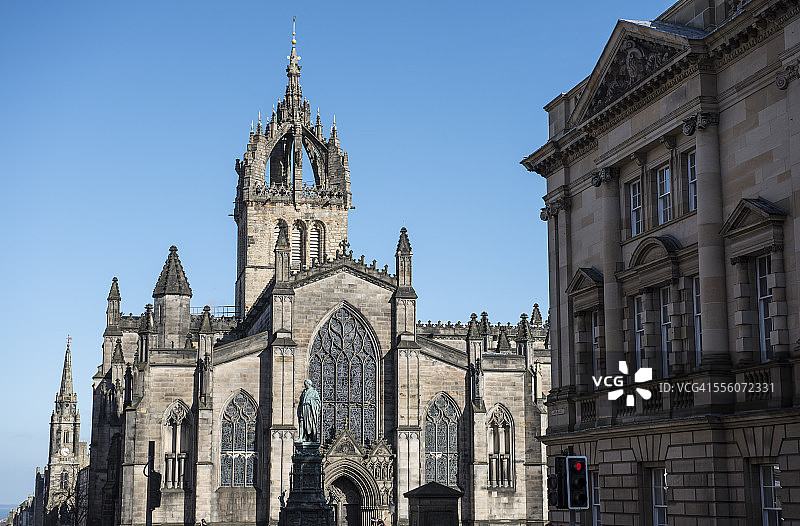 爱丁堡圣吉尔斯大教堂图片素材