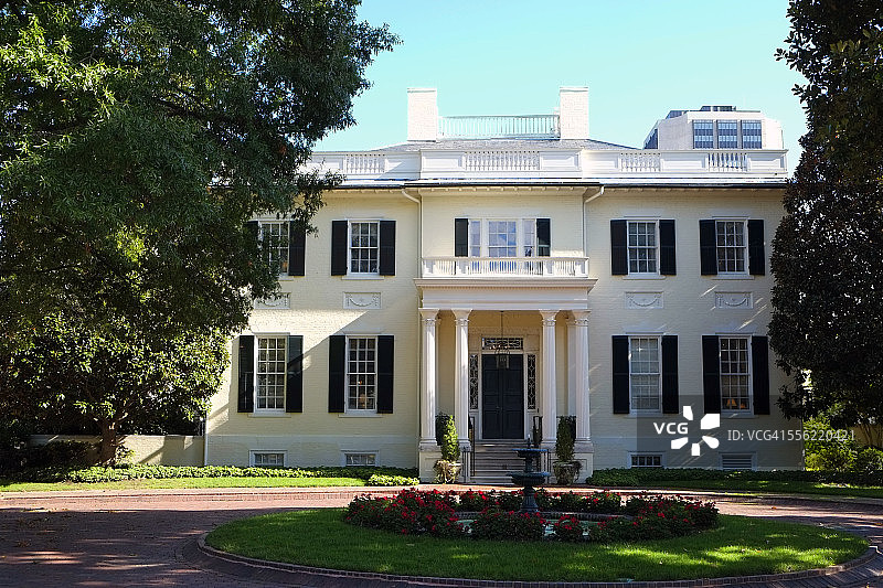 弗吉尼亚州里士满州长官邸图片素材