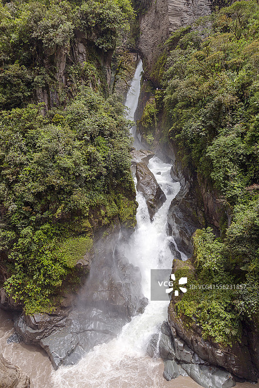厄瓜多尔魔鬼瀑布图片素材