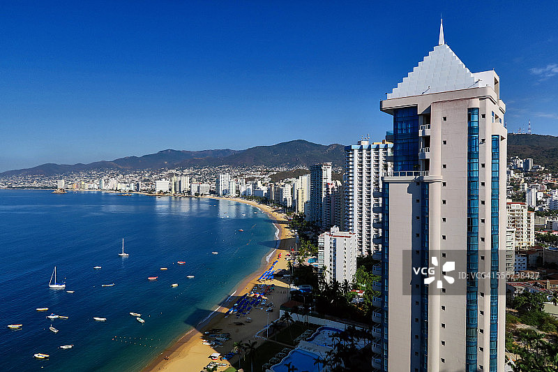 阿卡普尔科的黄金地带图片素材