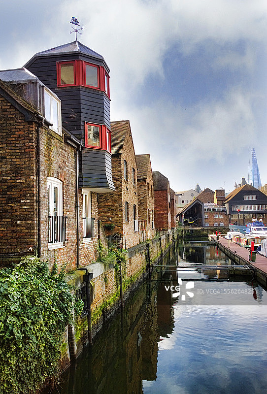 圣凯瑟琳码头的房屋图片素材