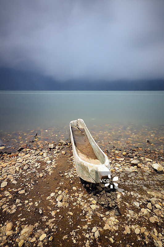 老旧的木船图片素材