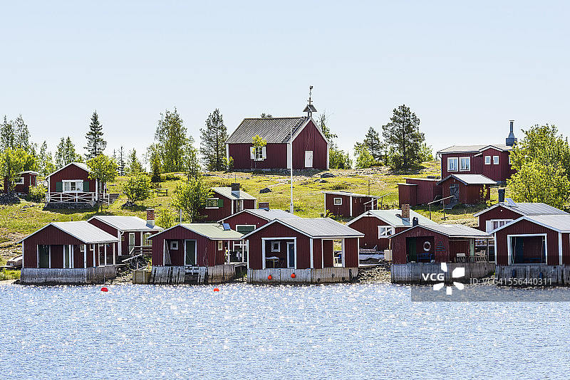 海岸房屋图片素材