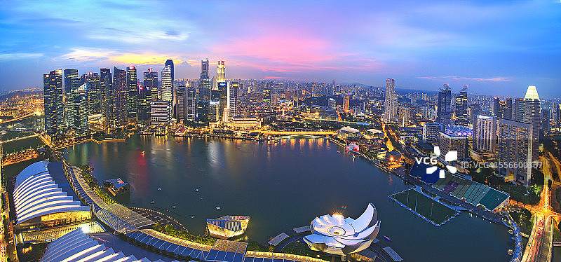 新加坡城市景观图片素材