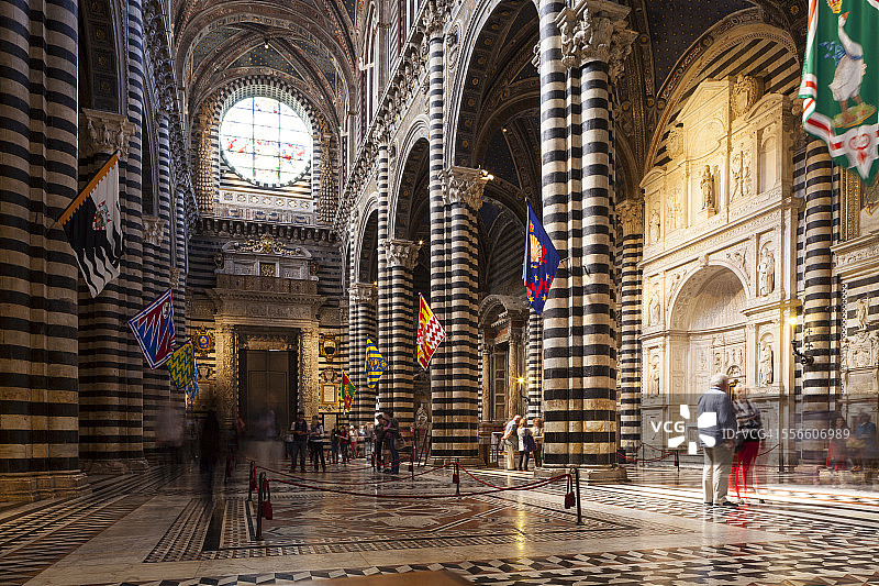 意大利锡耶纳大教堂图片素材