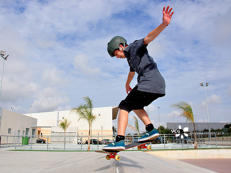 圣波拉滑板公园图片素材