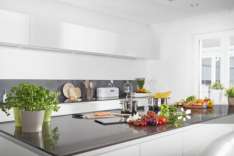 现代厨房图片素材