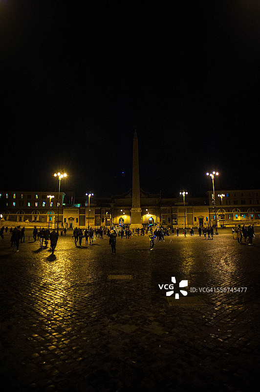 意大利罗马人民广场图片素材