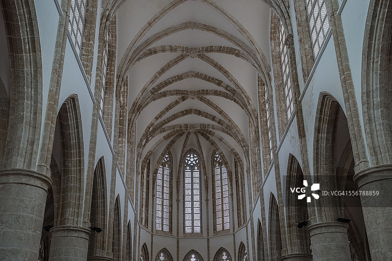 圣尼古拉斯大教堂/拉拉·穆斯塔法·帕夏清真寺图片素材