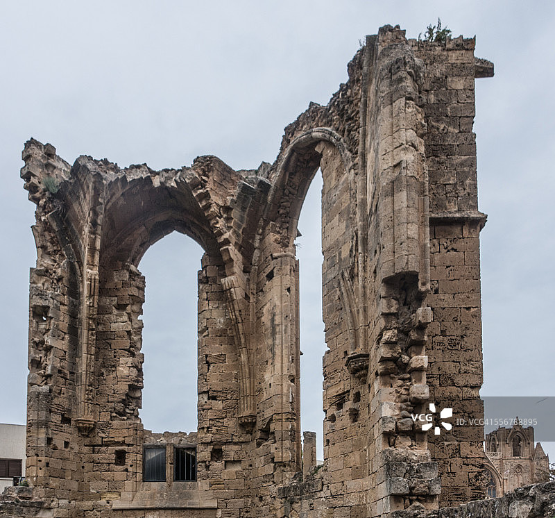 法马古斯塔圣方济各教堂，北塞浦路斯图片素材