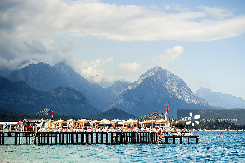 托罗斯山脉山峰景色图片素材