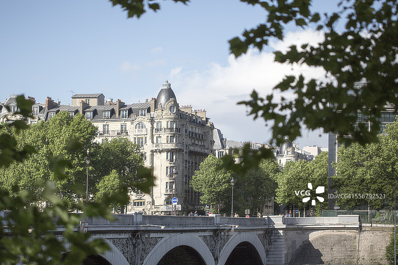 巴黎与奥斯曼建筑图片素材