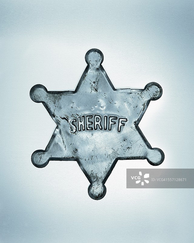 警长徽章图片素材