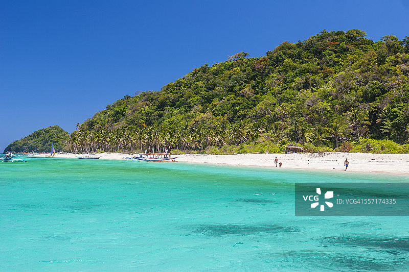 菲律宾长滩岛普卡海滩图片素材