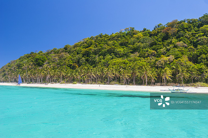 菲律宾长滩岛普卡海滩图片素材