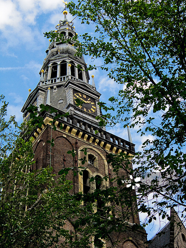 阿姆斯特丹教堂图片素材