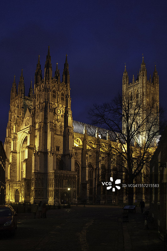 坎特伯雷大教堂图片素材