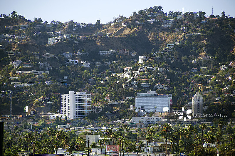 好莱坞山图片素材