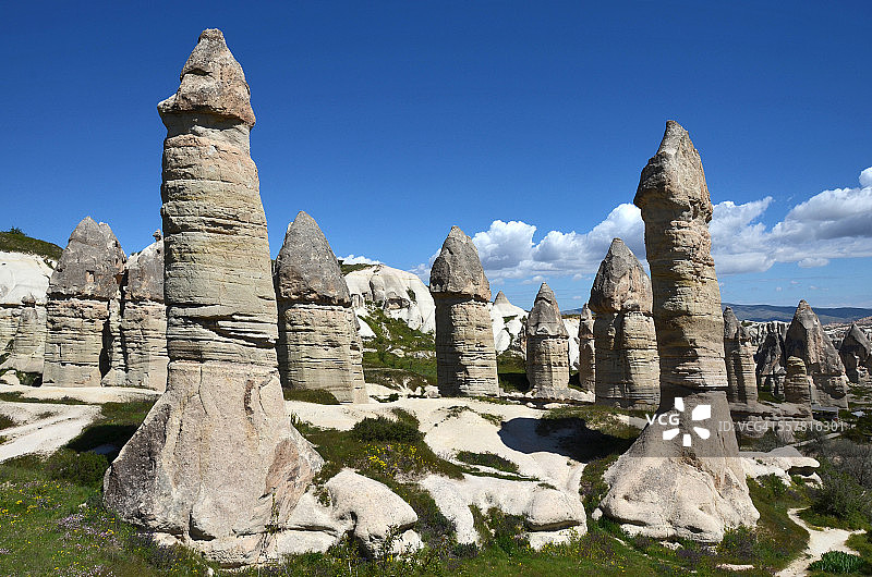 卡帕多西亚泽米谷仙女烟囱图片素材