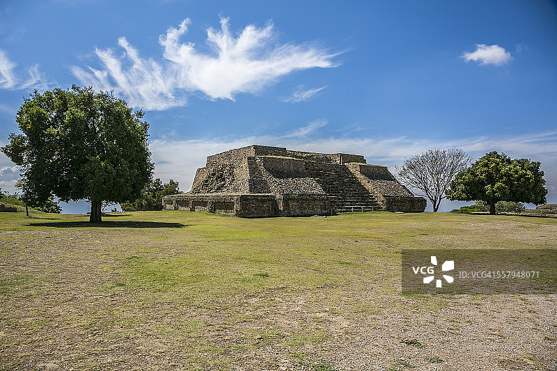 蒙特阿尔班前哥伦布时期考古遗址图片素材