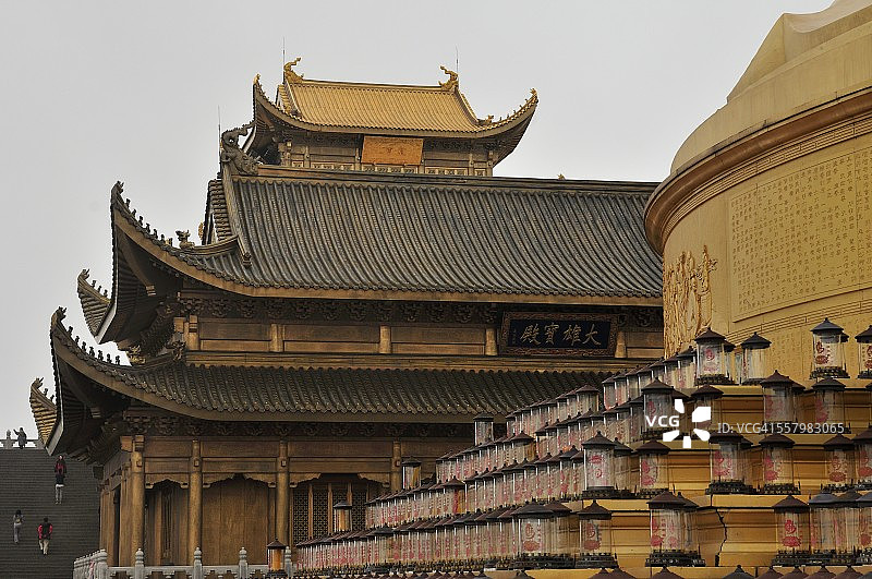 峨眉山寺庙图片素材