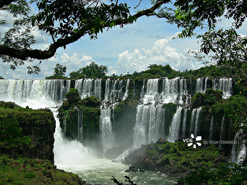伊瓜苏瀑布图片素材