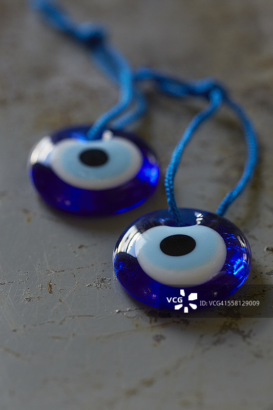 眼睛形状的护身符图片素材