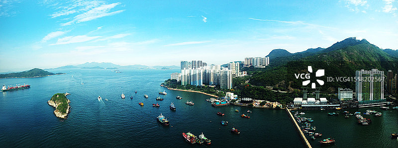 香港全景图片素材