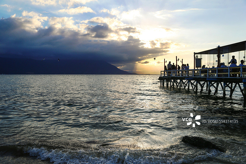 弗洛里亚诺波利斯，里贝拉昂达伊利亚，巴西图片素材