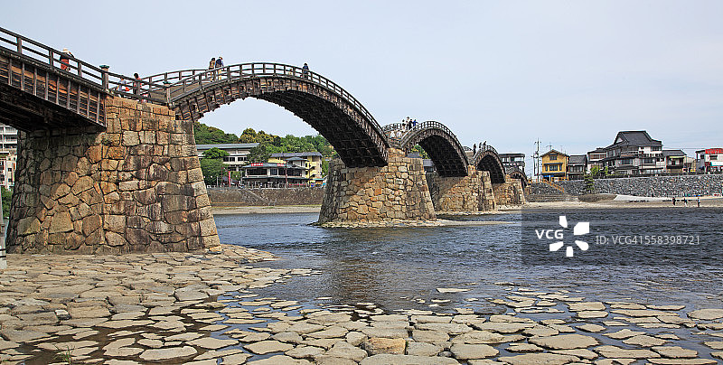 日本岩国锦带桥图片素材