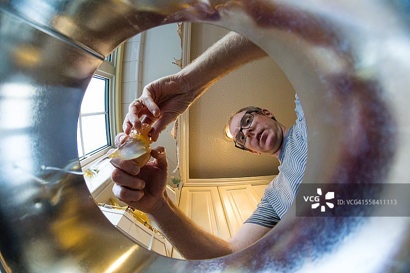 打鸡蛋做蛋糕1图片素材