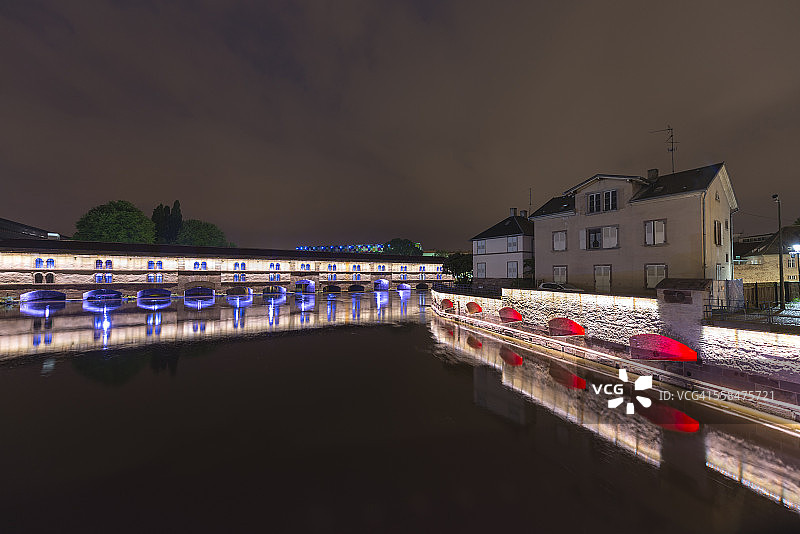 斯特拉斯堡的廊桥图片素材