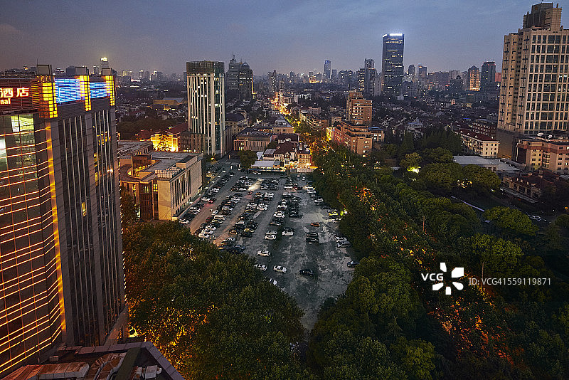 上海概览图片素材