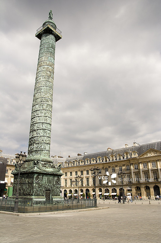 巴士底广场的七月柱图片素材