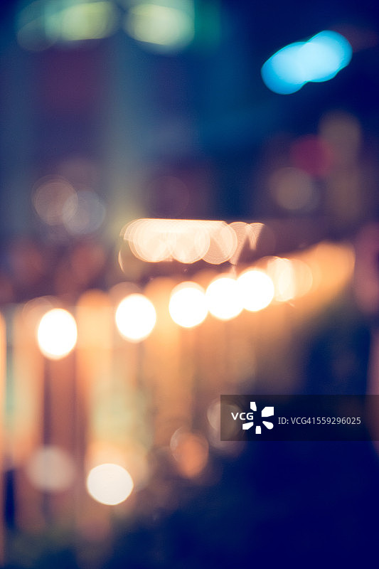 失焦灯光图片素材