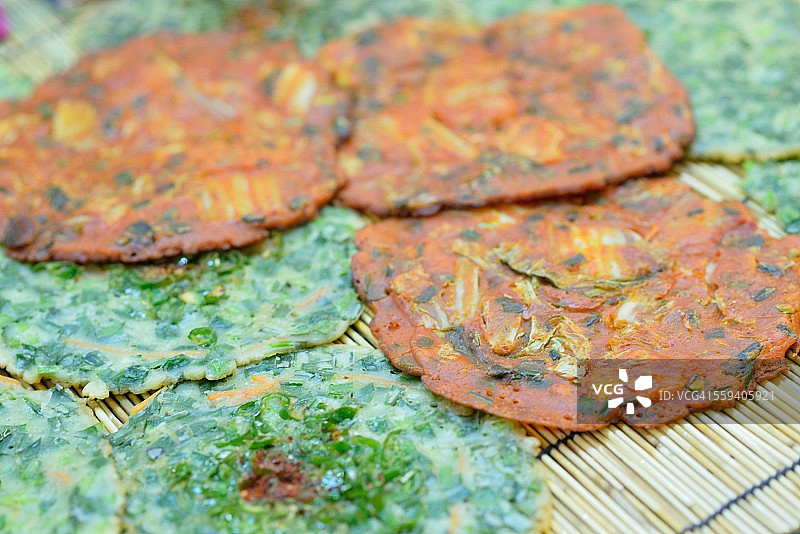韩式煎饼图片素材
