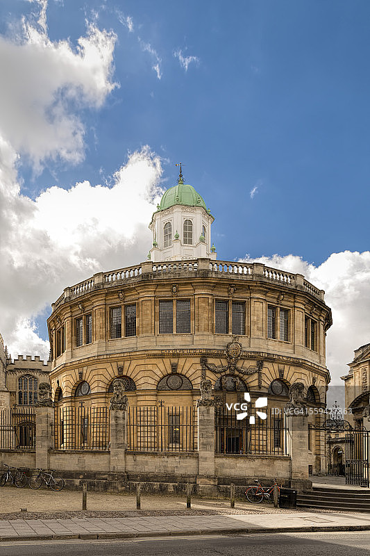 英国牛津谢尔登剧院图片素材