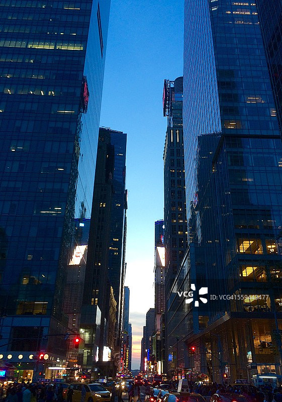 曼哈顿悬日图片素材