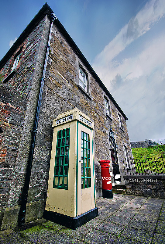 电话亭图片素材