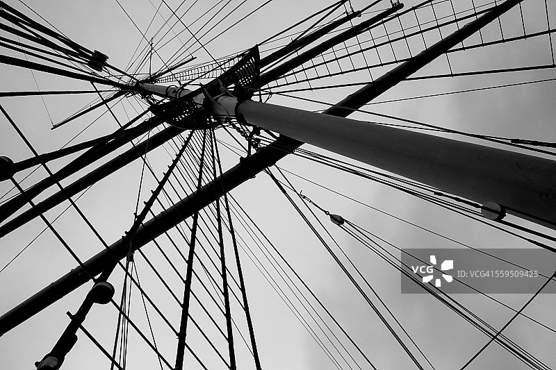 帆船索具图片素材