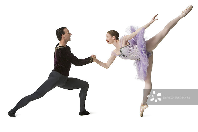 芭蕾舞者表演芭蕾舞图片素材