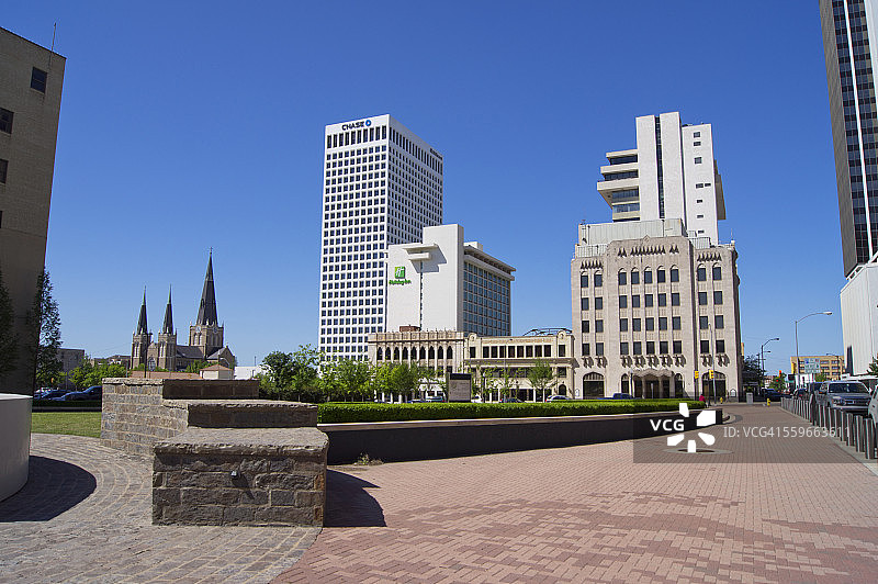 俄克拉荷马州塔尔萨市中心图片素材