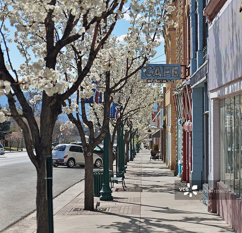 芒特普莱森特大街图片素材