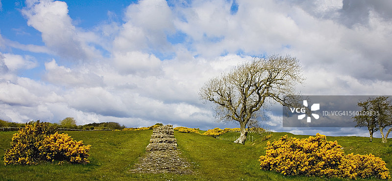 哈德良长城图片素材