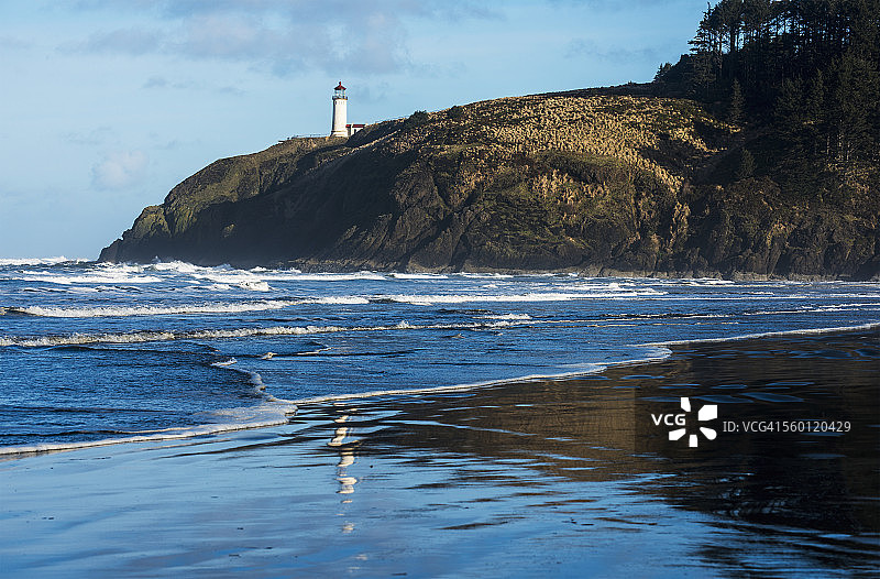 失望角州立公园的北岬灯塔图片素材