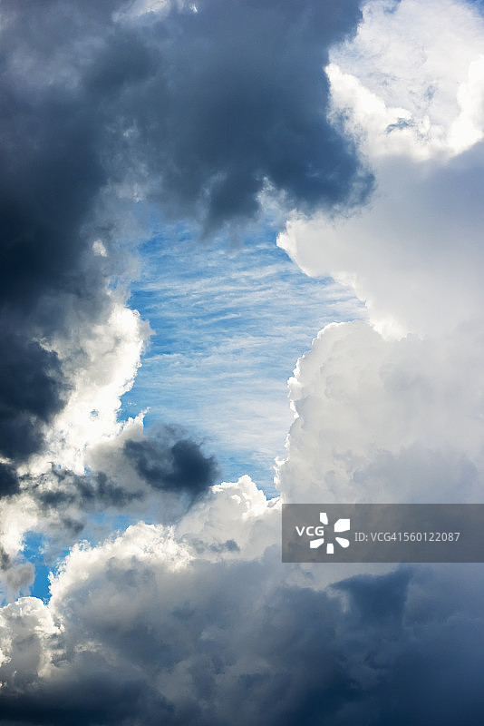 育空河上的云彩图片素材